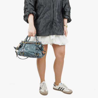 Miu Miu Vitello Satchel Tasche