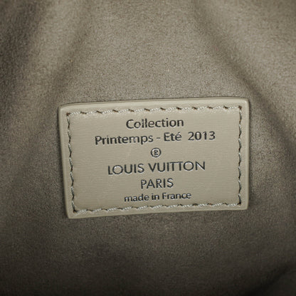 Louis Vuitton Speedy Cube PM Illusion Limited Edition Handtasche aus grauem Wildleder