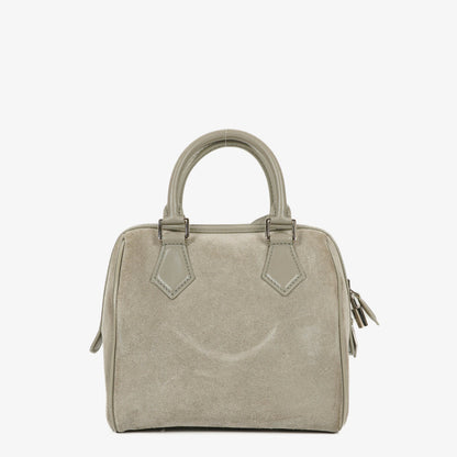 Louis Vuitton Speedy Cube PM Illusion Limited Edition Handtasche aus grauem Wildleder