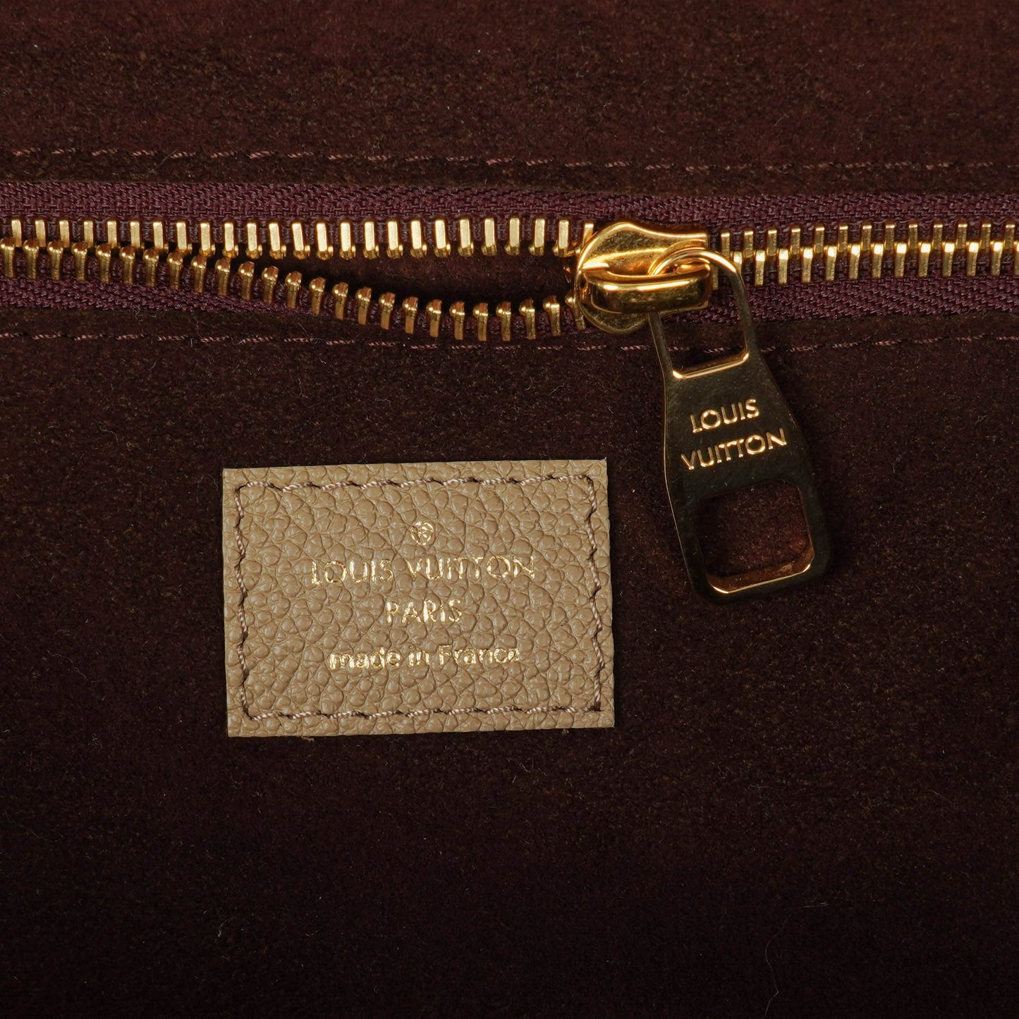 Louis Vuitton Neverfull MM Empreinte Leder Tote Bag