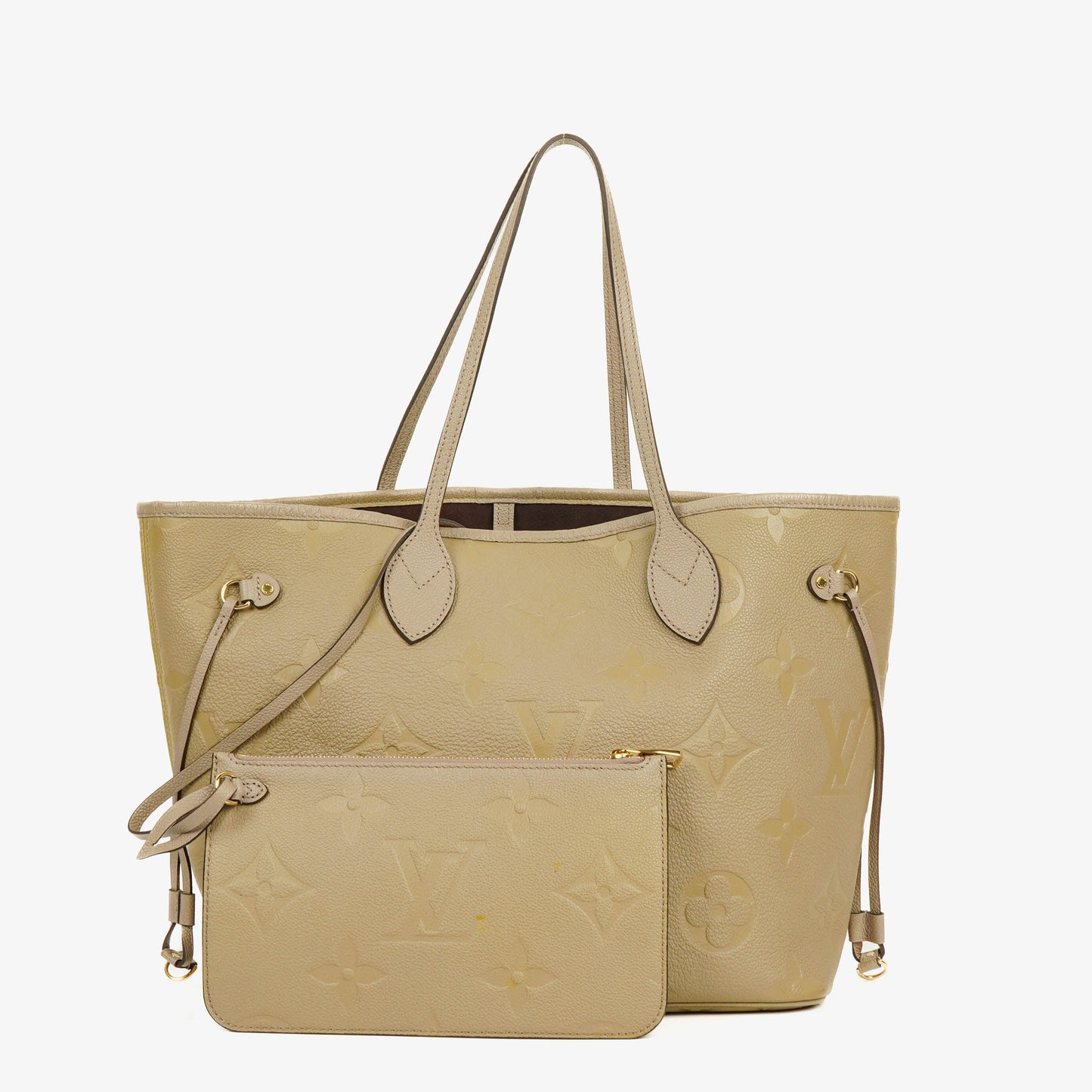 Louis Vuitton Neverfull MM Empreinte Leder Tote Bag