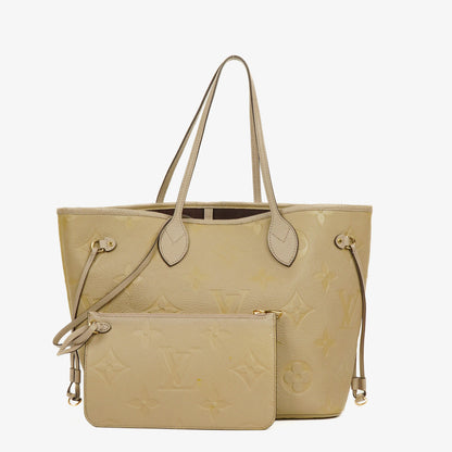 Louis Vuitton Neverfull MM Empreinte Leder Tote Bag