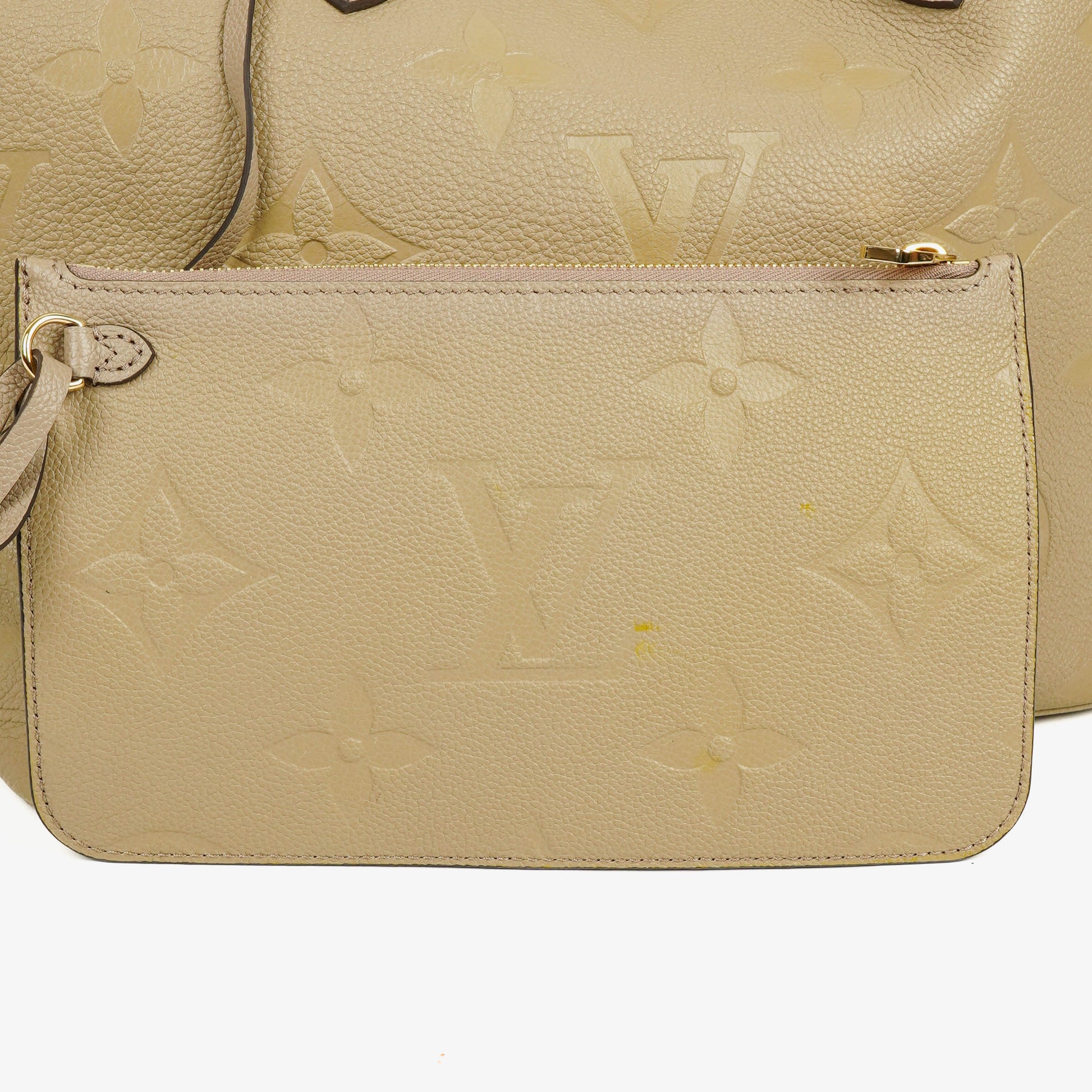 Louis Vuitton Neverfull MM Empreinte Leder Tote Bag