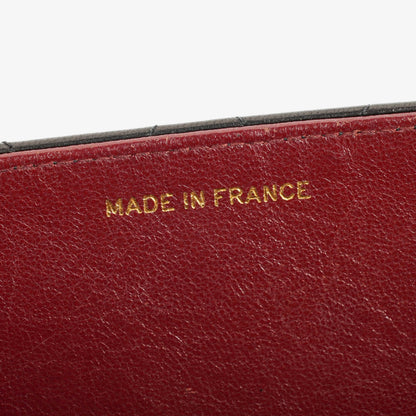Chanel Small Classic Single Flap Tasche aus schwarzem gestepptem Lammleder mit 24K vergoldeter Hardware