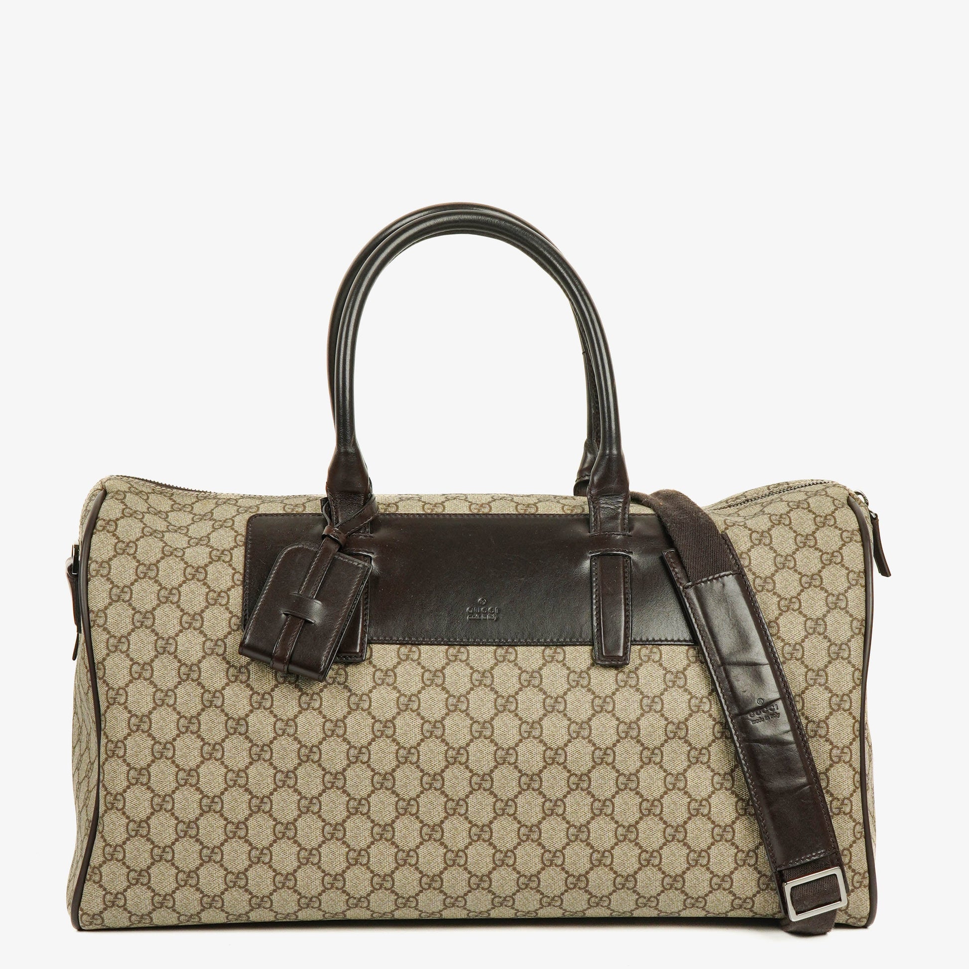 Gucci GG Supreme Canvas Reisetasche