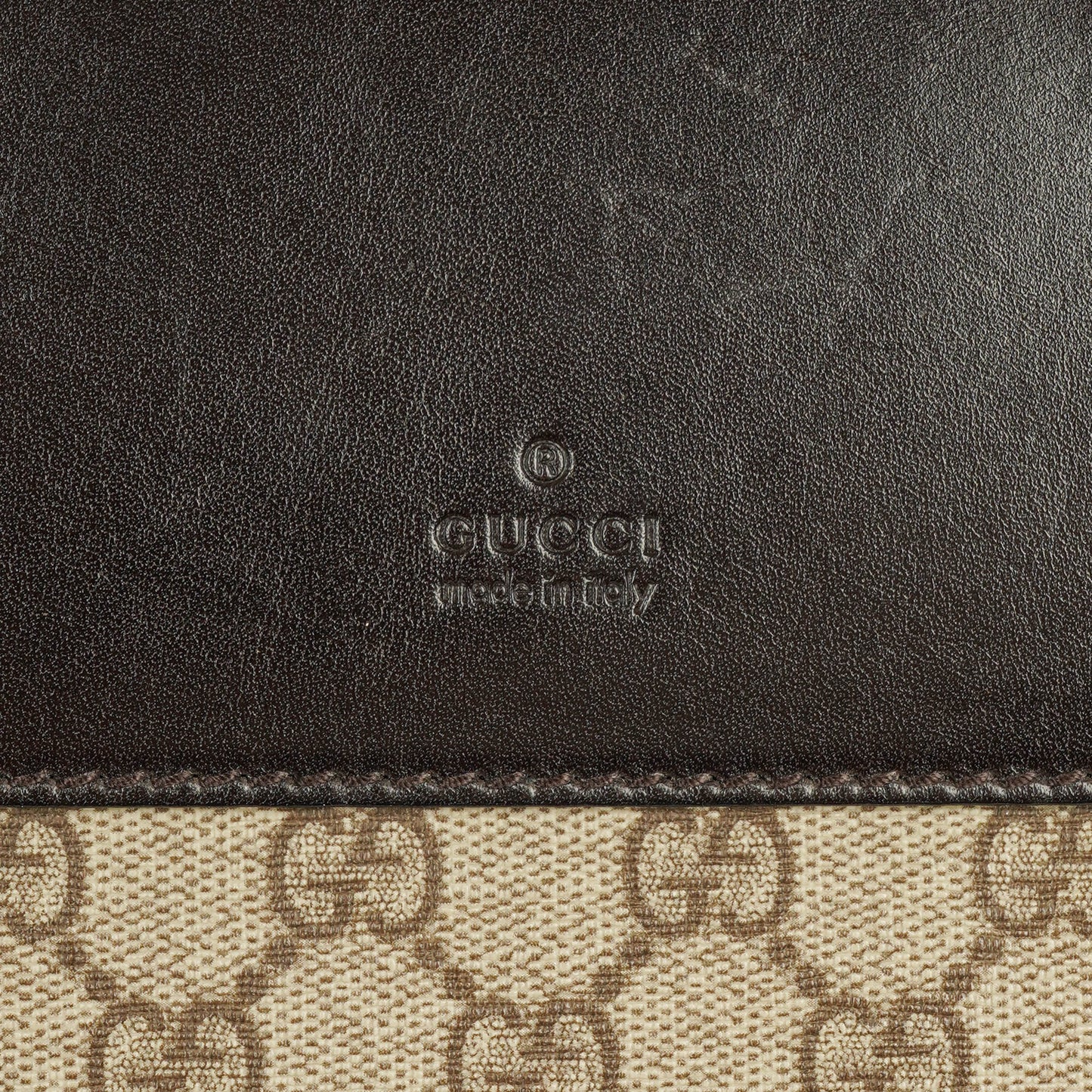 Gucci GG Supreme Canvas Reisetasche