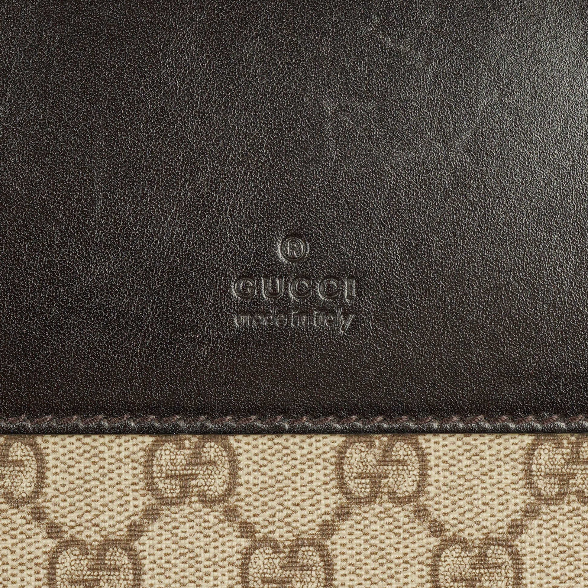 Gucci GG Supreme Canvas Reisetasche