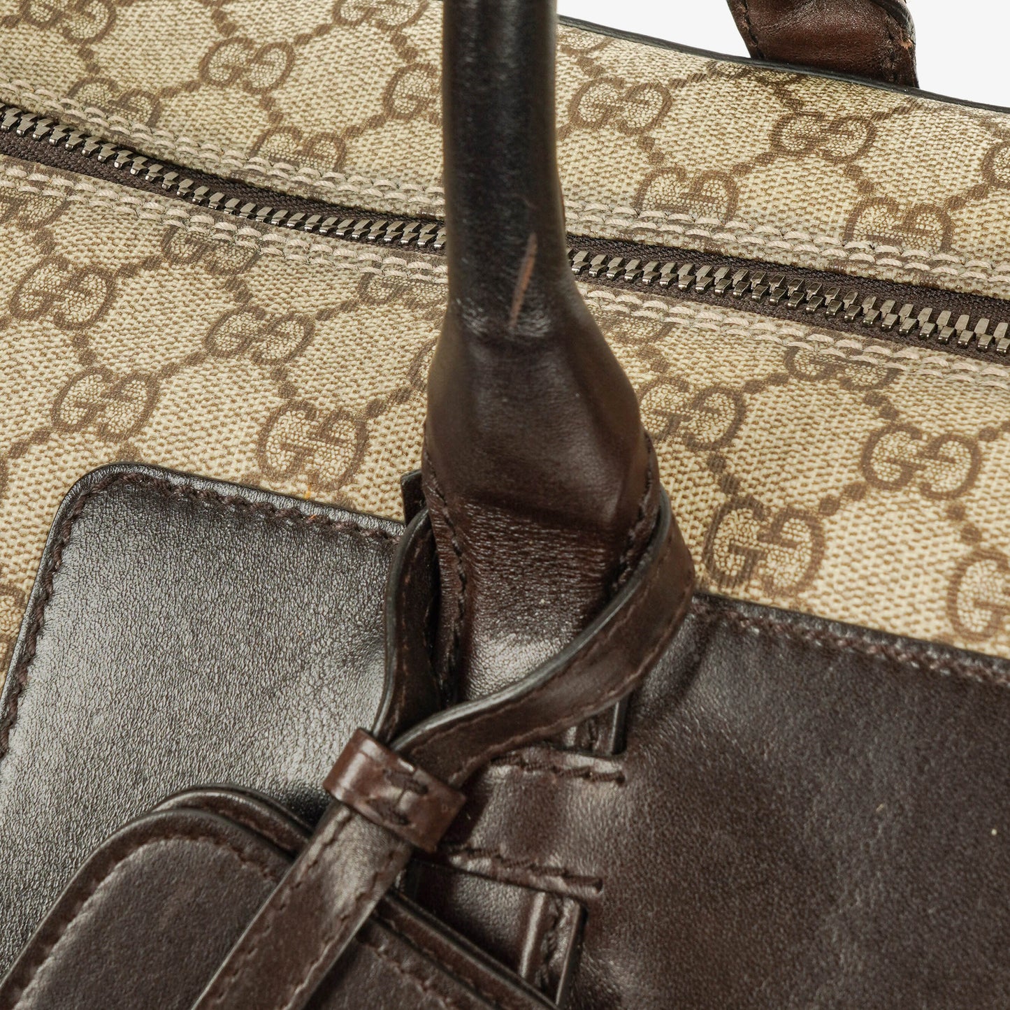 Gucci GG Supreme Canvas Reisetasche