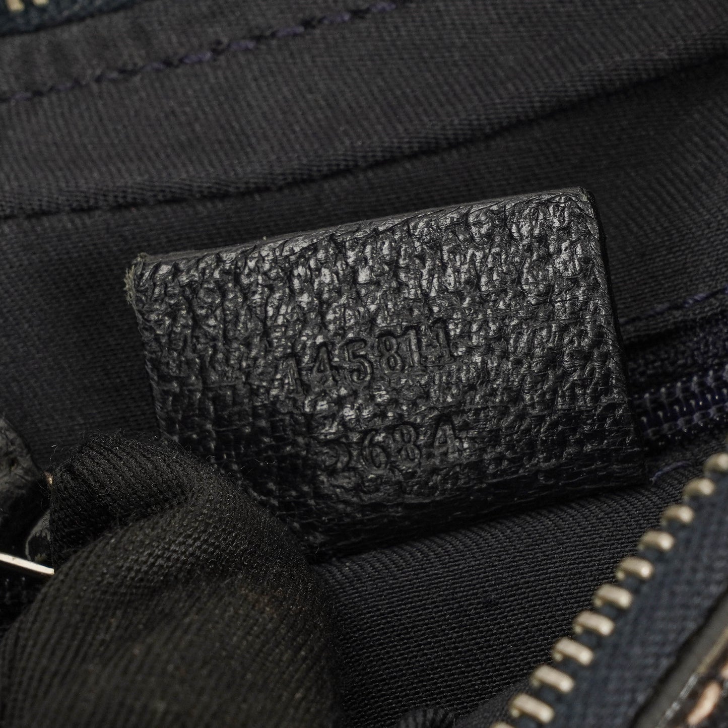 Gucci Charmy Hobo-Tasche aus Navy GG Canvas