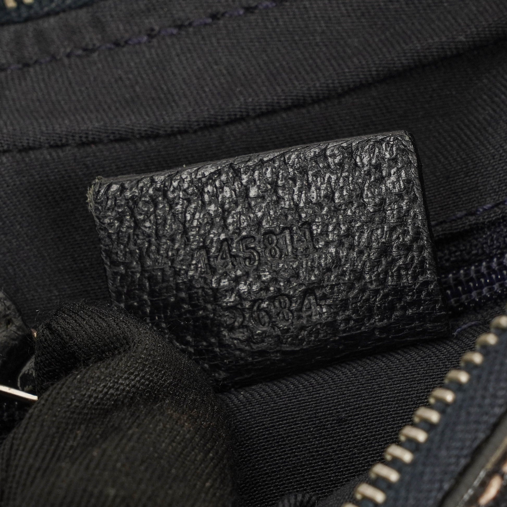 Gucci Charmy Hobo-Tasche aus Navy GG Canvas