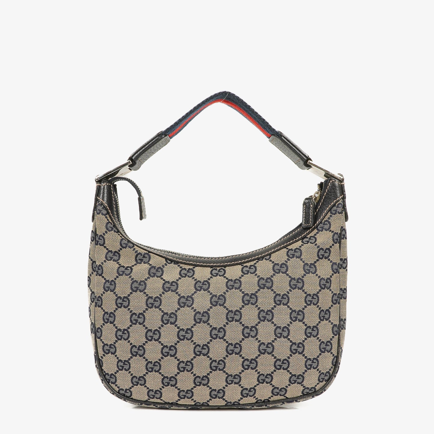 Gucci Charmy Hobo-Tasche aus Navy GG Canvas