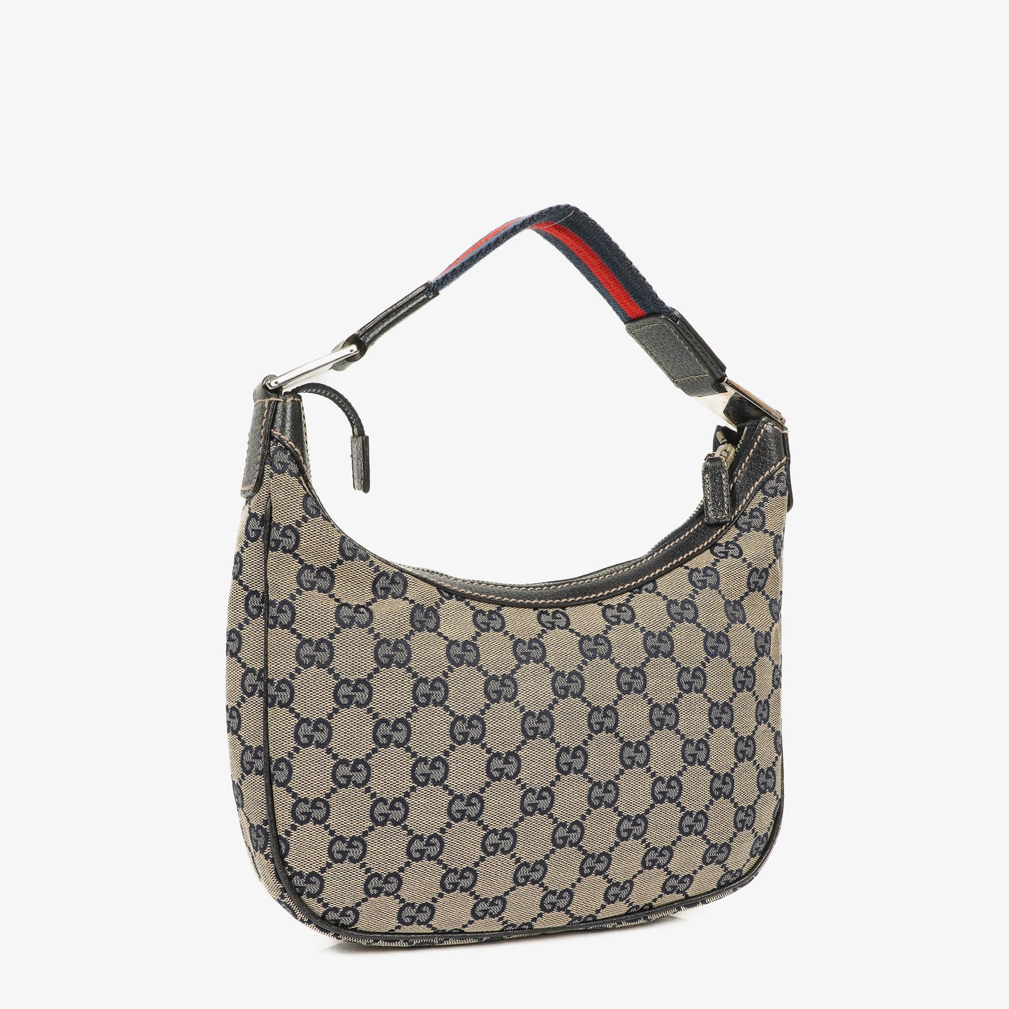Gucci Charmy Hobo-Tasche aus Navy GG Canvas