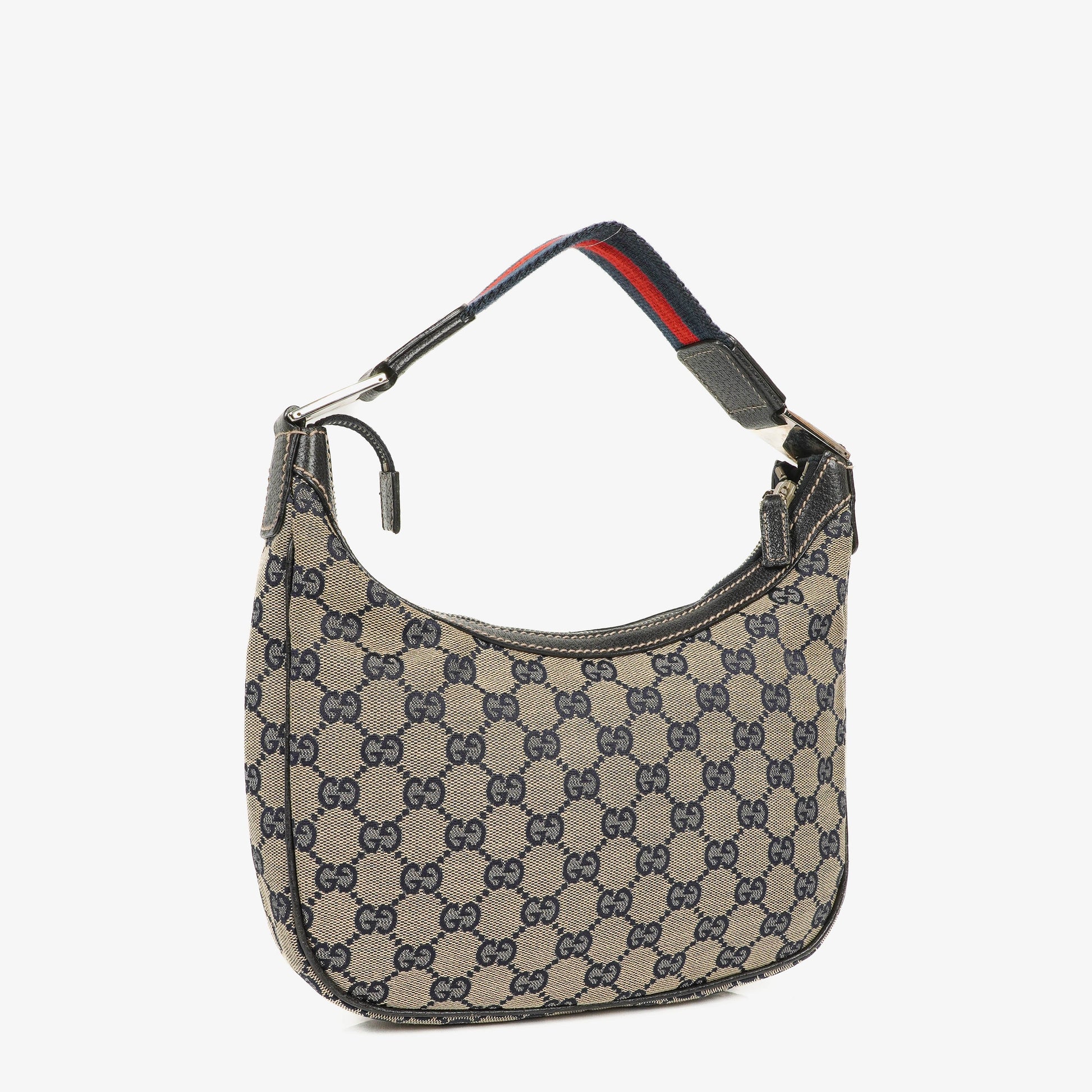 Gucci Charmy Hobo-Tasche aus Navy GG Canvas