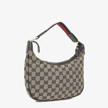 Gucci Charmy Hobo-Tasche aus Navy GG Canvas