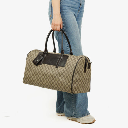 Gucci GG Supreme Canvas Reisetasche