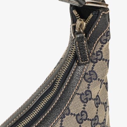 Gucci Charmy Hobo-Tasche aus Navy GG Canvas