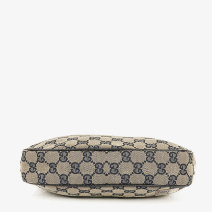Gucci Charmy Hobo-Tasche aus Navy GG Canvas