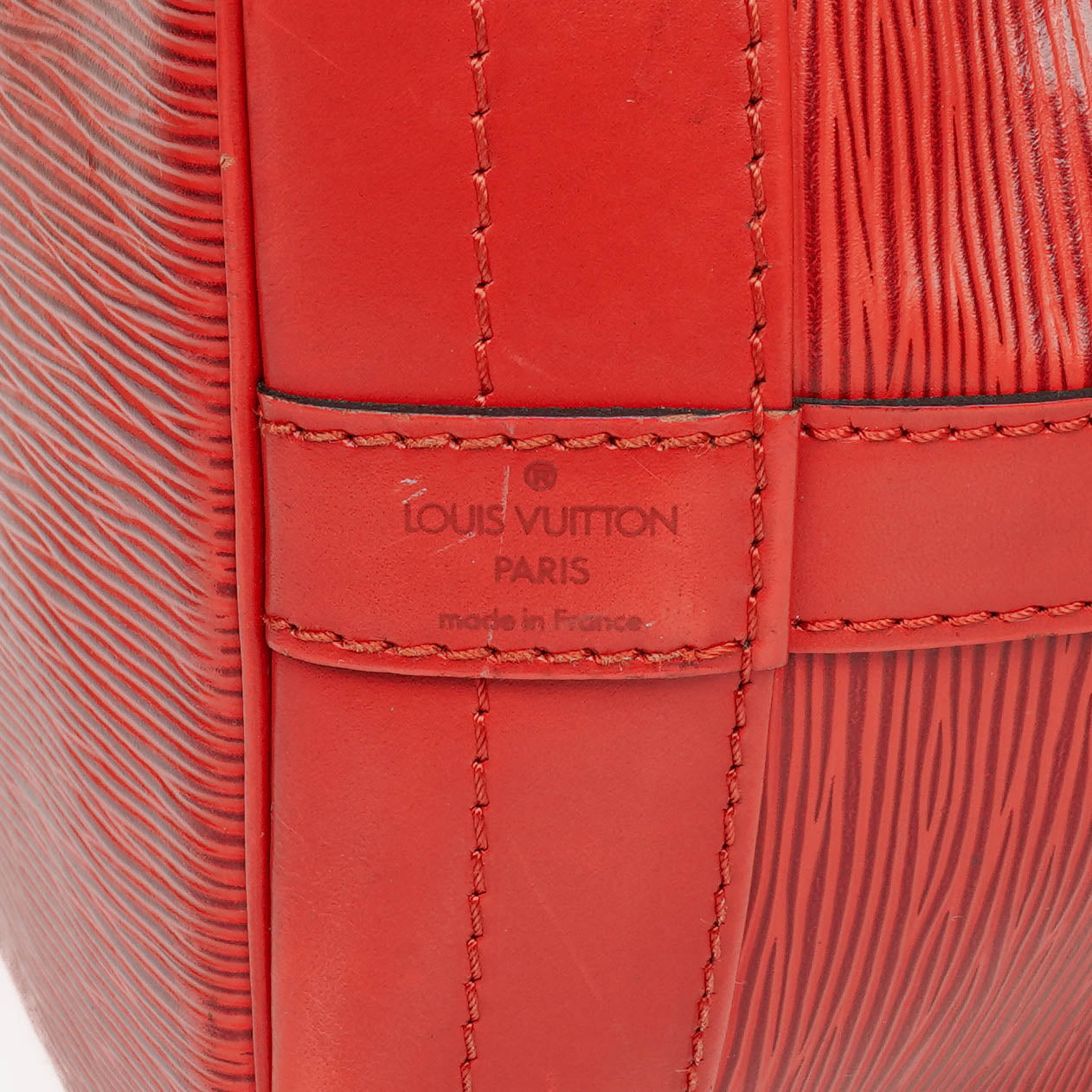 Louis Vuitton Noe Grande GM rote Epi Leder Schultertasche