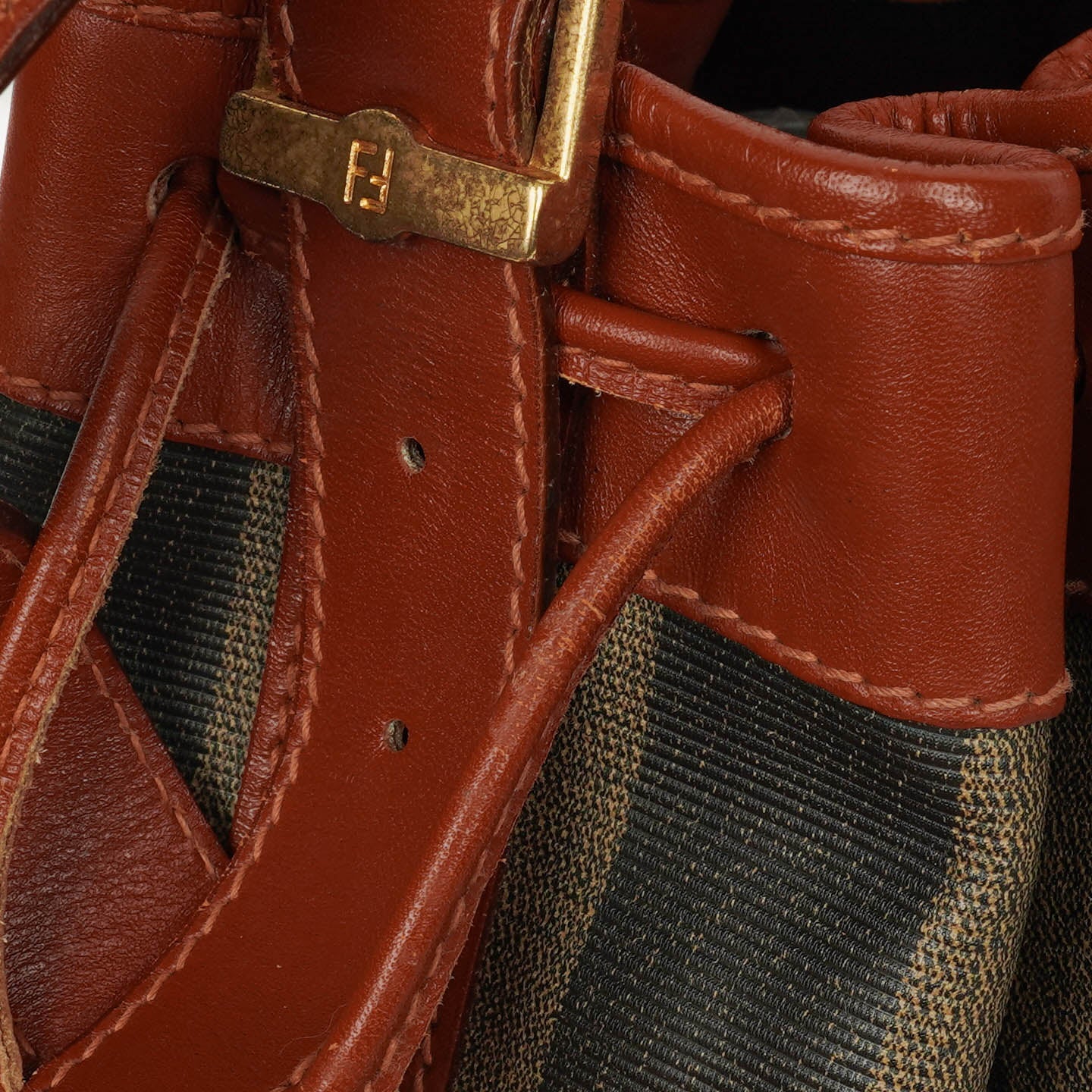 Fendi Multicolour Bucket Drawstring Bag
