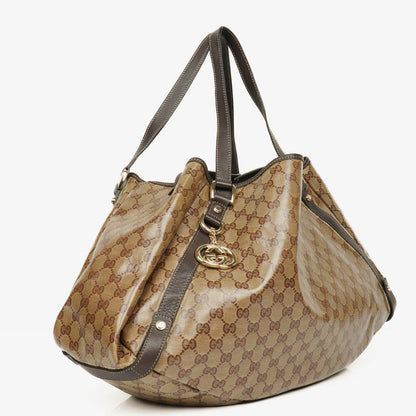 Gucci GG Crystal Abbey D-Ring Tote Bag