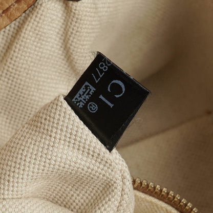 Gucci New Jackie Hobo-Tasche aus beigem GG Canvas
