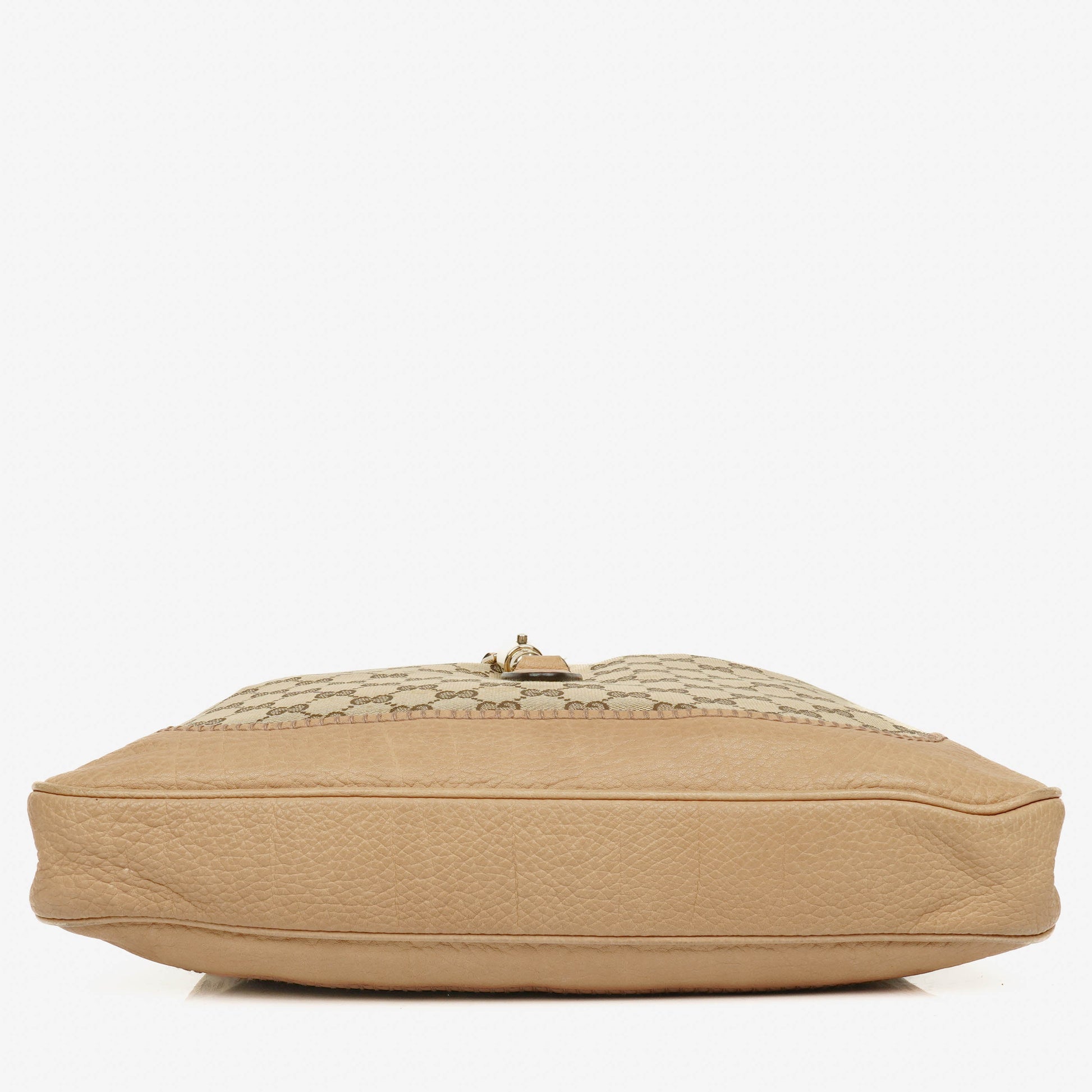 Gucci New Jackie Hobo-Tasche aus beigem GG Canvas