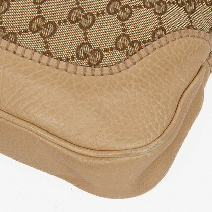Gucci New Jackie Hobo-Tasche aus beigem GG Canvas