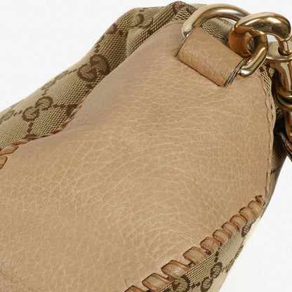 Gucci New Jackie Hobo-Tasche aus beigem GG Canvas