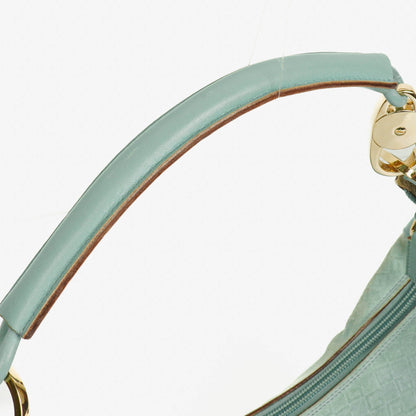 Gucci Handle Ring Hobo-Tasche aus Wildleder und Leder mit geflochtenem Griff