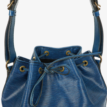 Louis Vuitton Noe Grande GM Schultertasche aus blauem Epi Leder