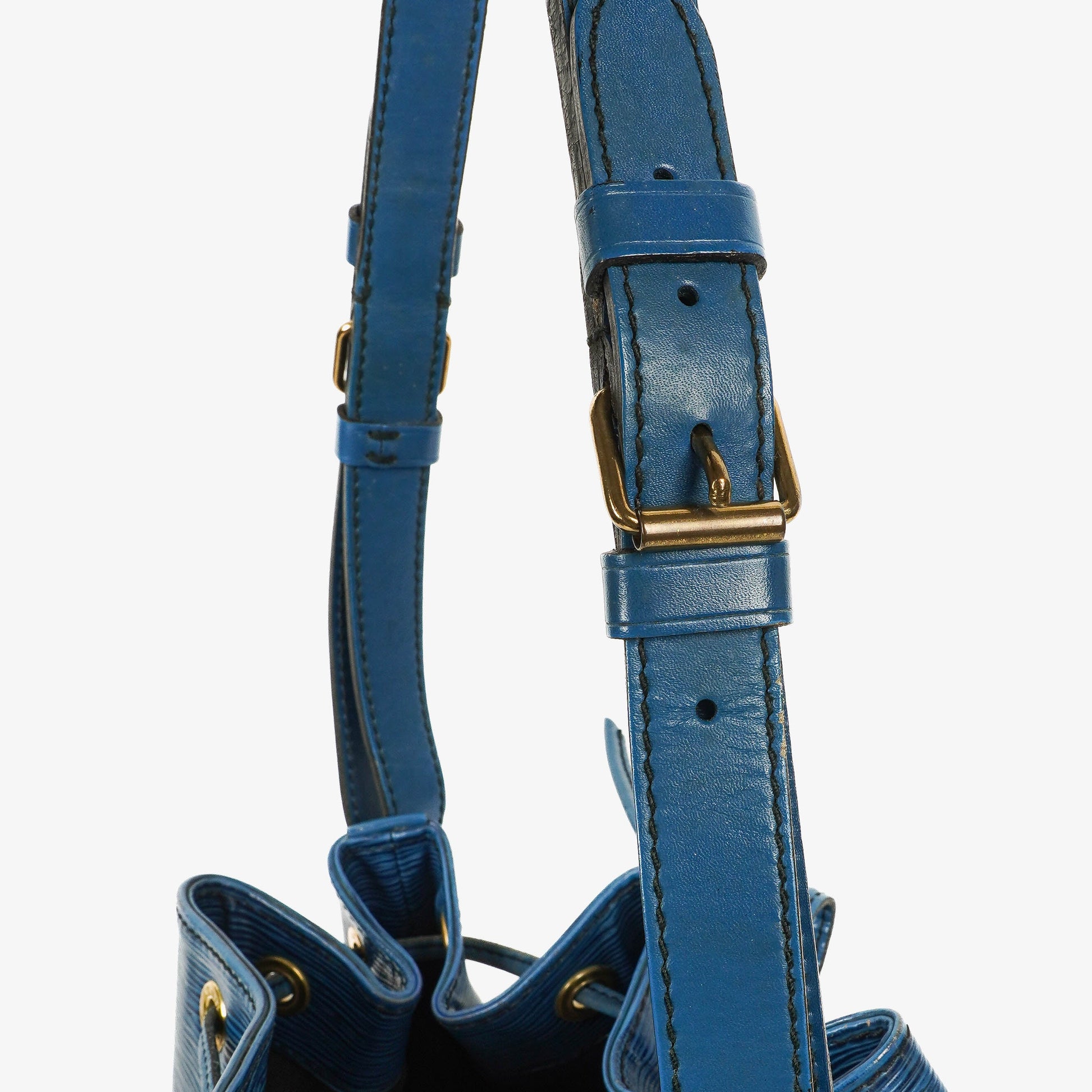 Louis Vuitton Noe Grande GM Schultertasche aus blauem Epi Leder