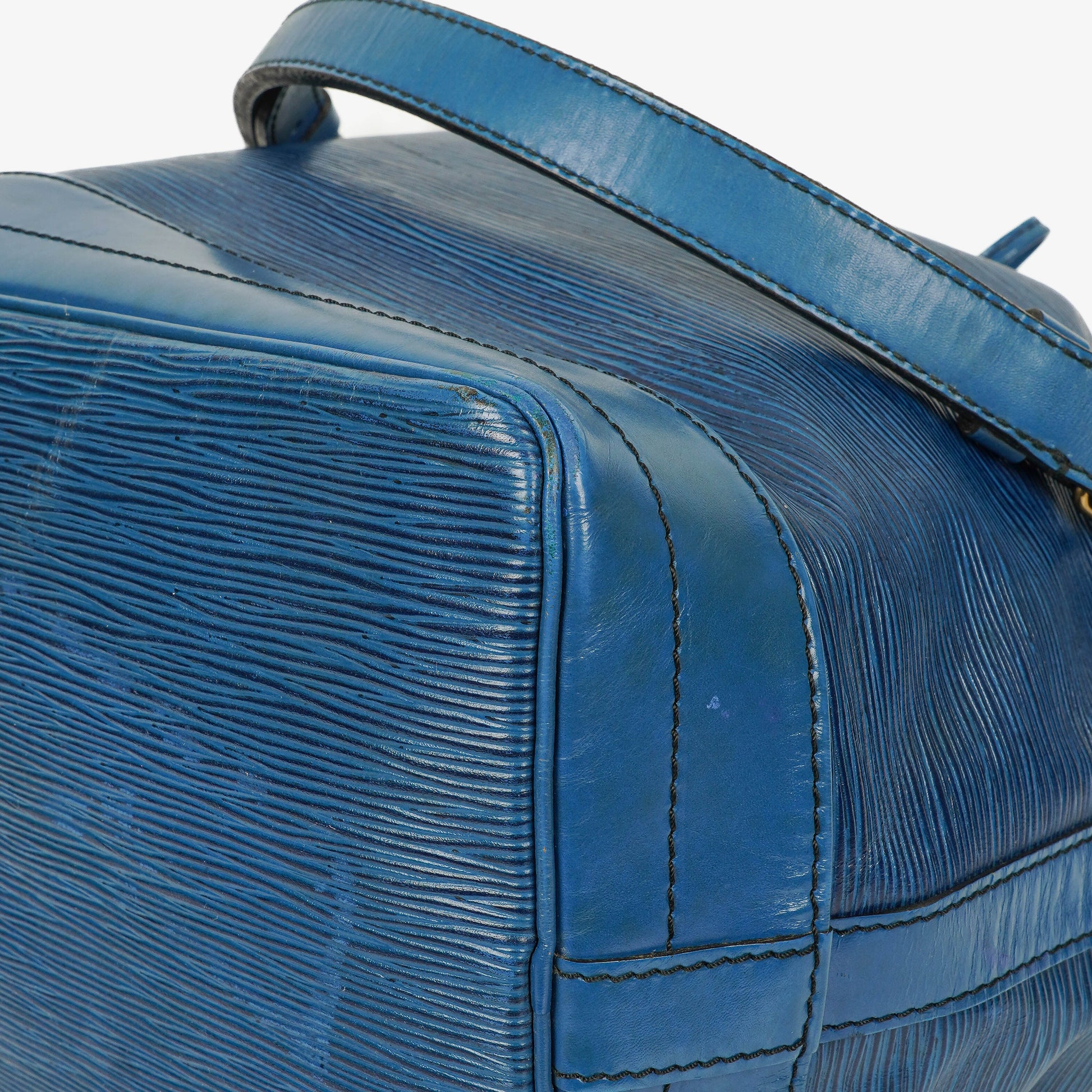 Louis Vuitton Noe Grande GM Schultertasche aus blauem Epi Leder
