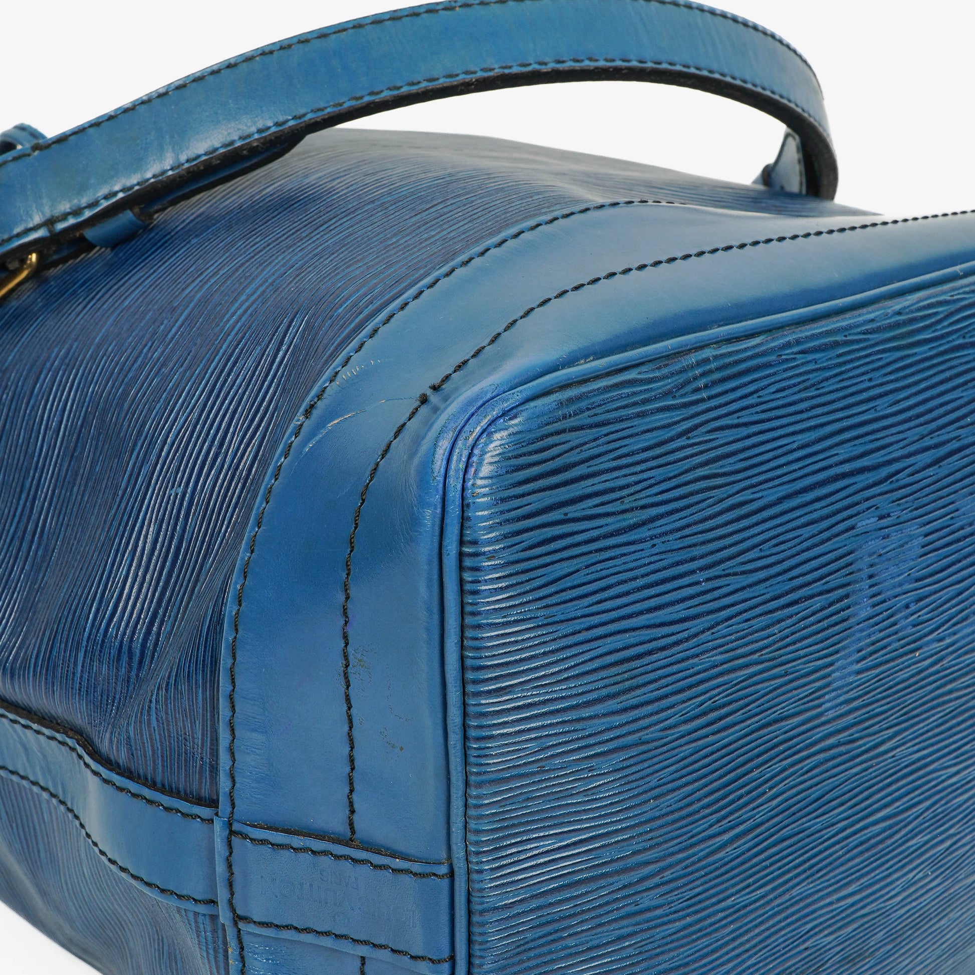 Louis Vuitton Noe Grande GM Schultertasche aus blauem Epi Leder