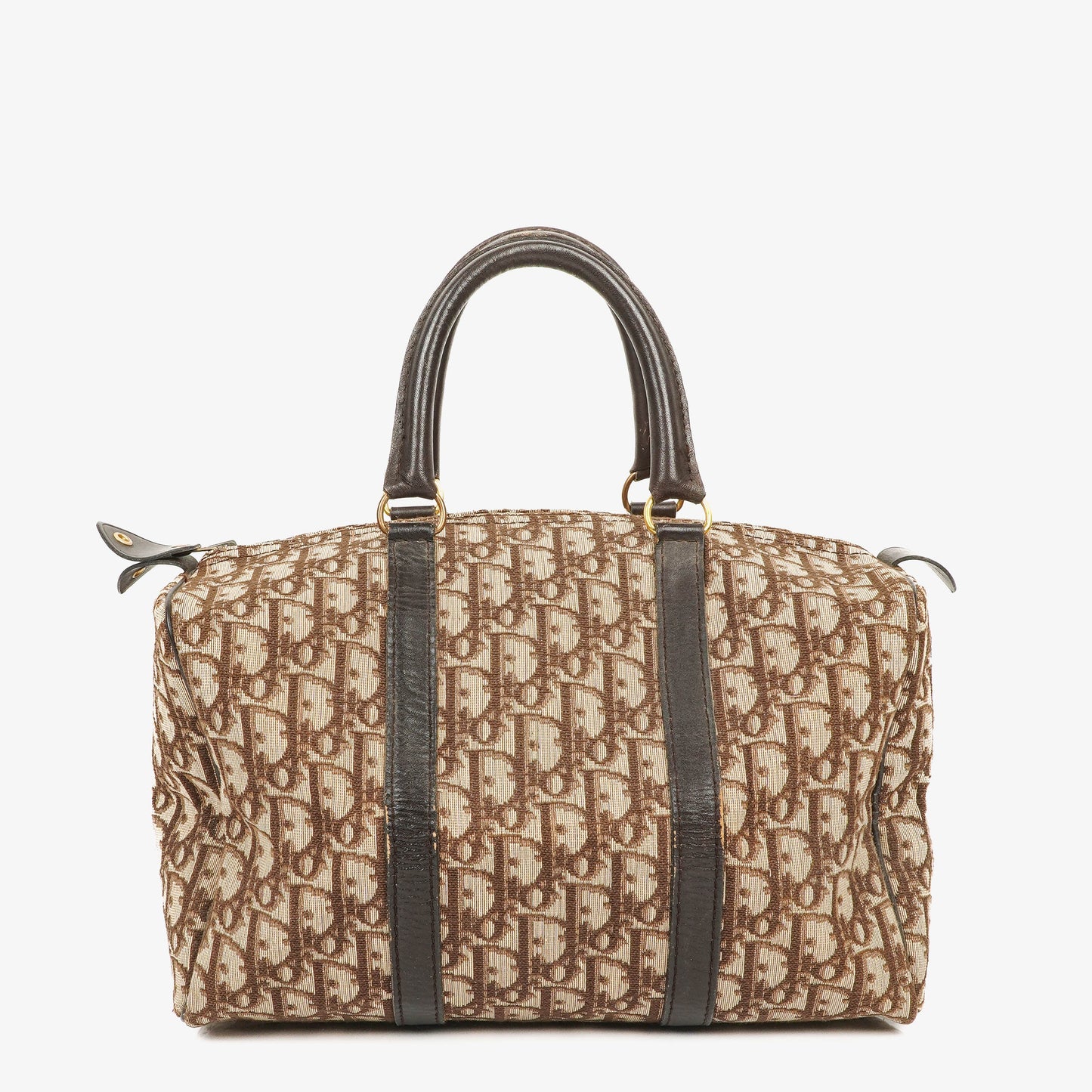 Christian Dior Trotter Vintage Boston Tasche in Beige