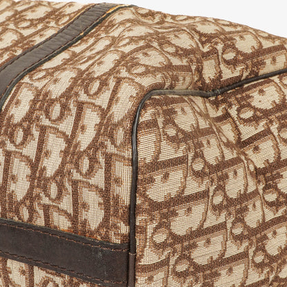 Christian Dior Trotter Vintage Boston Tasche in Beige