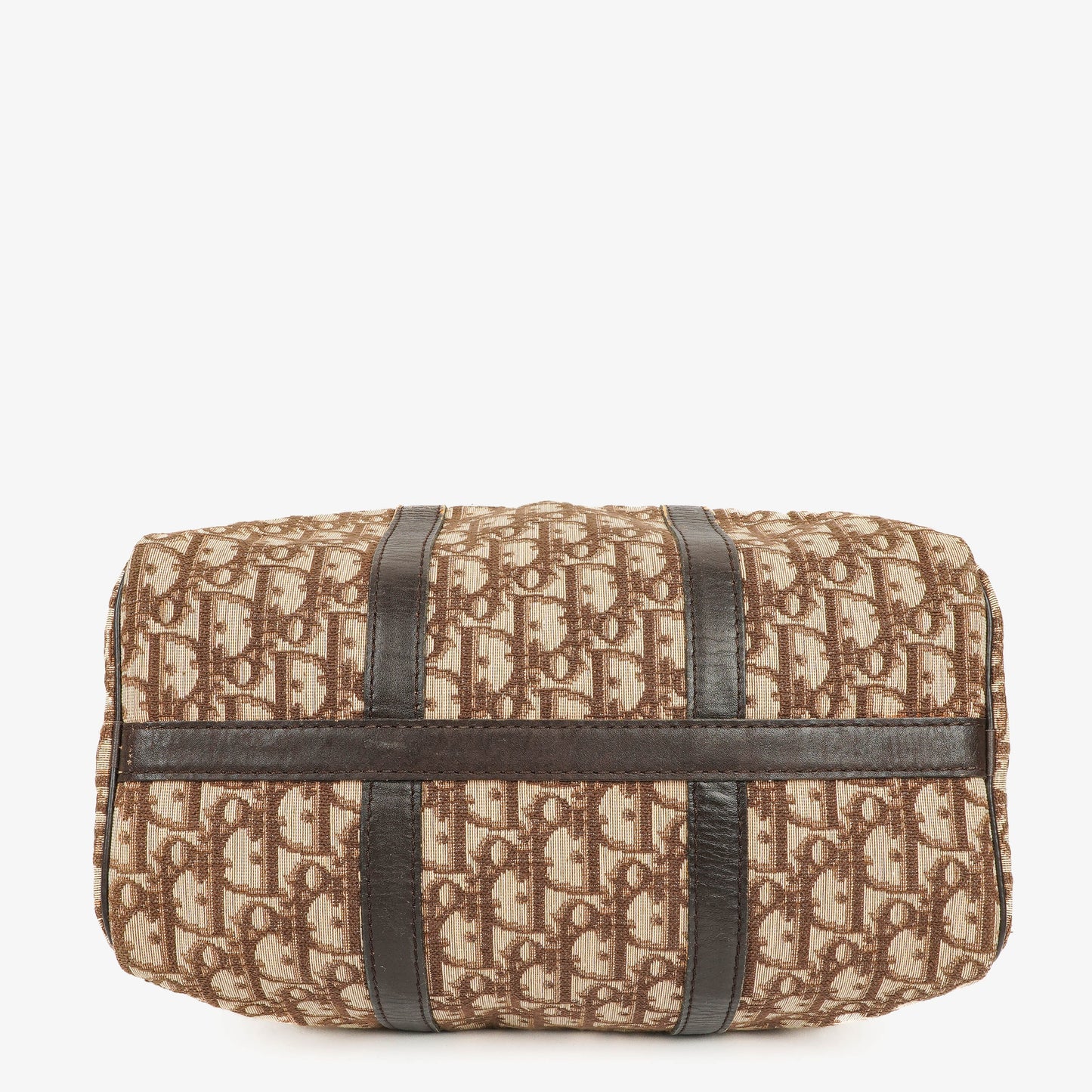 Christian Dior Trotter Vintage Boston Tasche in Beige