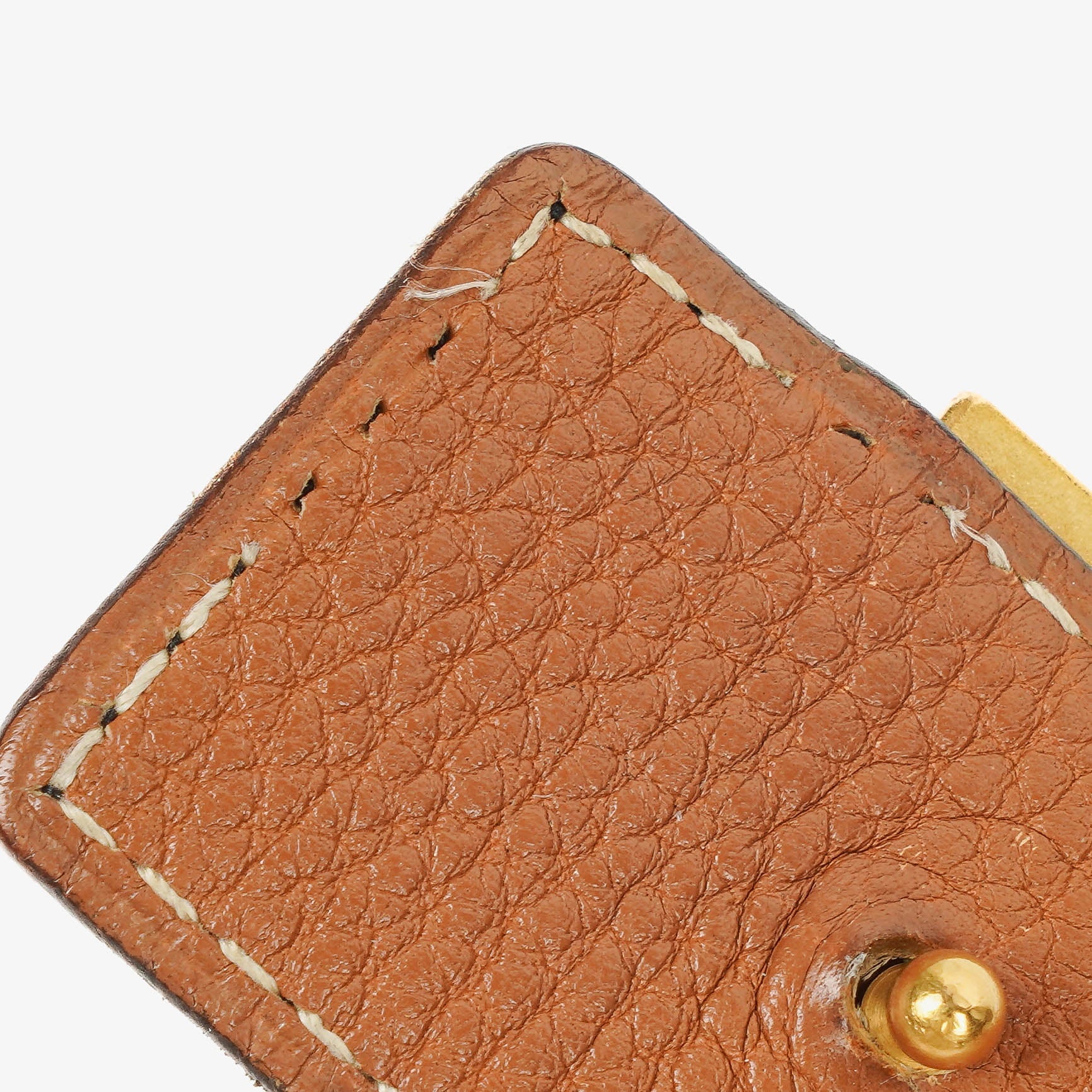 Hermès 30 mm H-Gürtel aus schwarzem Boxleder mit goldfarbener Hardware