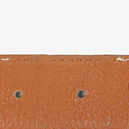 Hermès 30 mm H-Gürtel aus schwarzem Boxleder mit goldfarbener Hardware