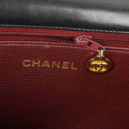 Chanel Classic Single Flap Tasche aus gestepptem Lammleder mit 24K vergoldeter Hardware