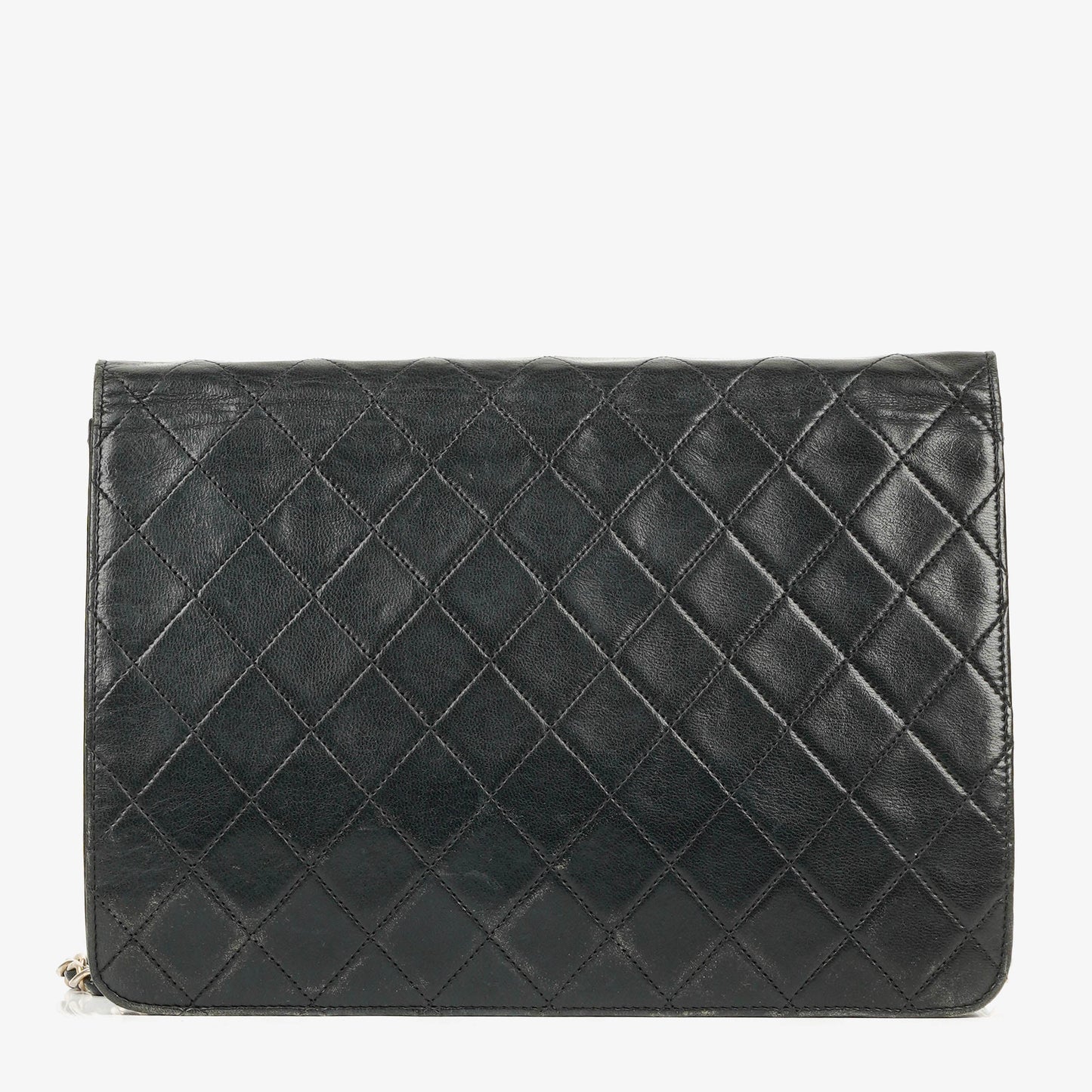 Chanel Classic Single Flap Tasche aus gestepptem Lammleder mit 24K vergoldeter Hardware