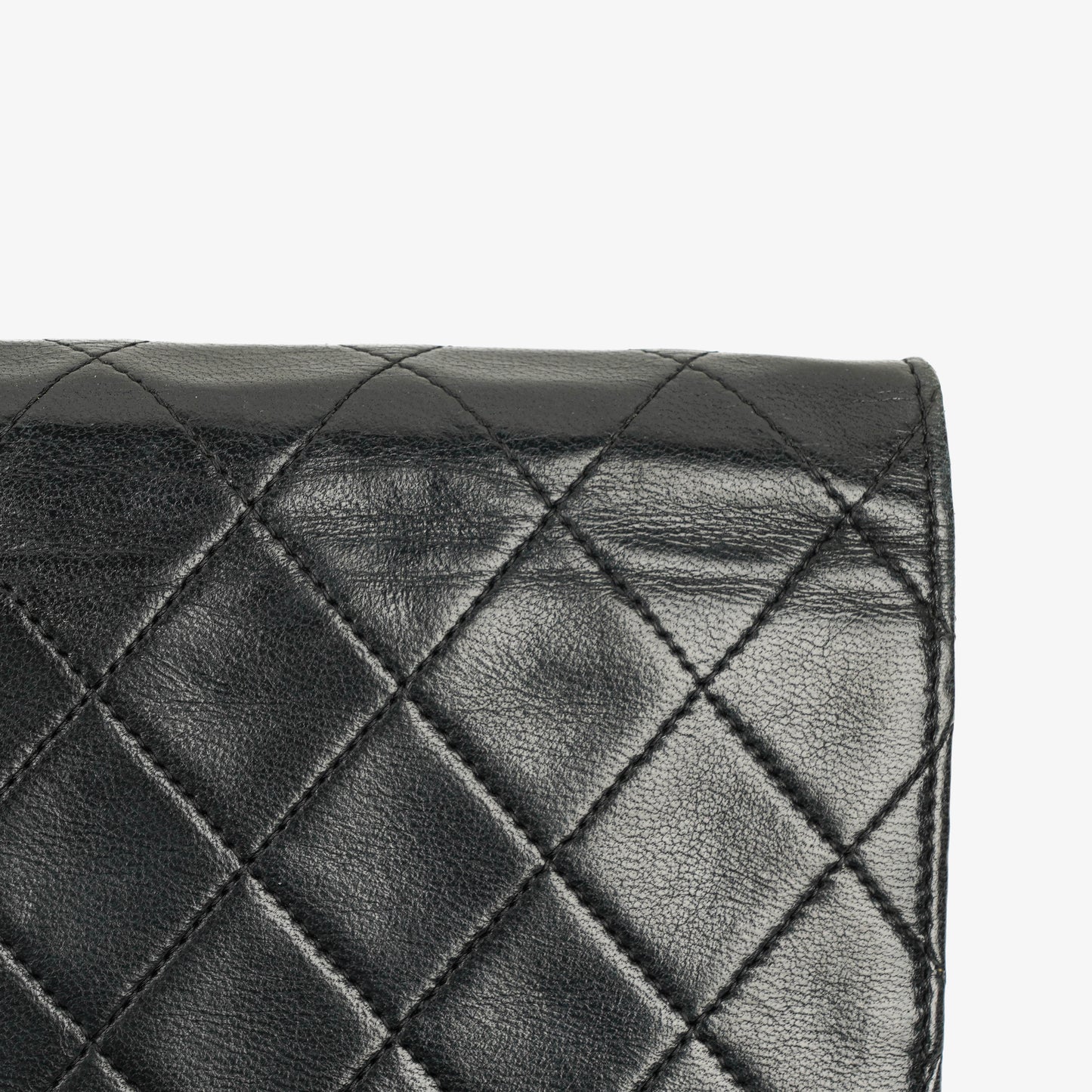 Chanel Classic Single Flap Tasche aus gestepptem Lammleder mit 24K vergoldeter Hardware