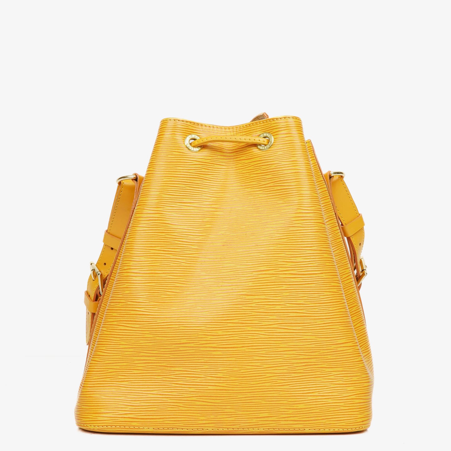 Louis Vuitton Petit Noe Schultertasche aus gelbem Epi Leder