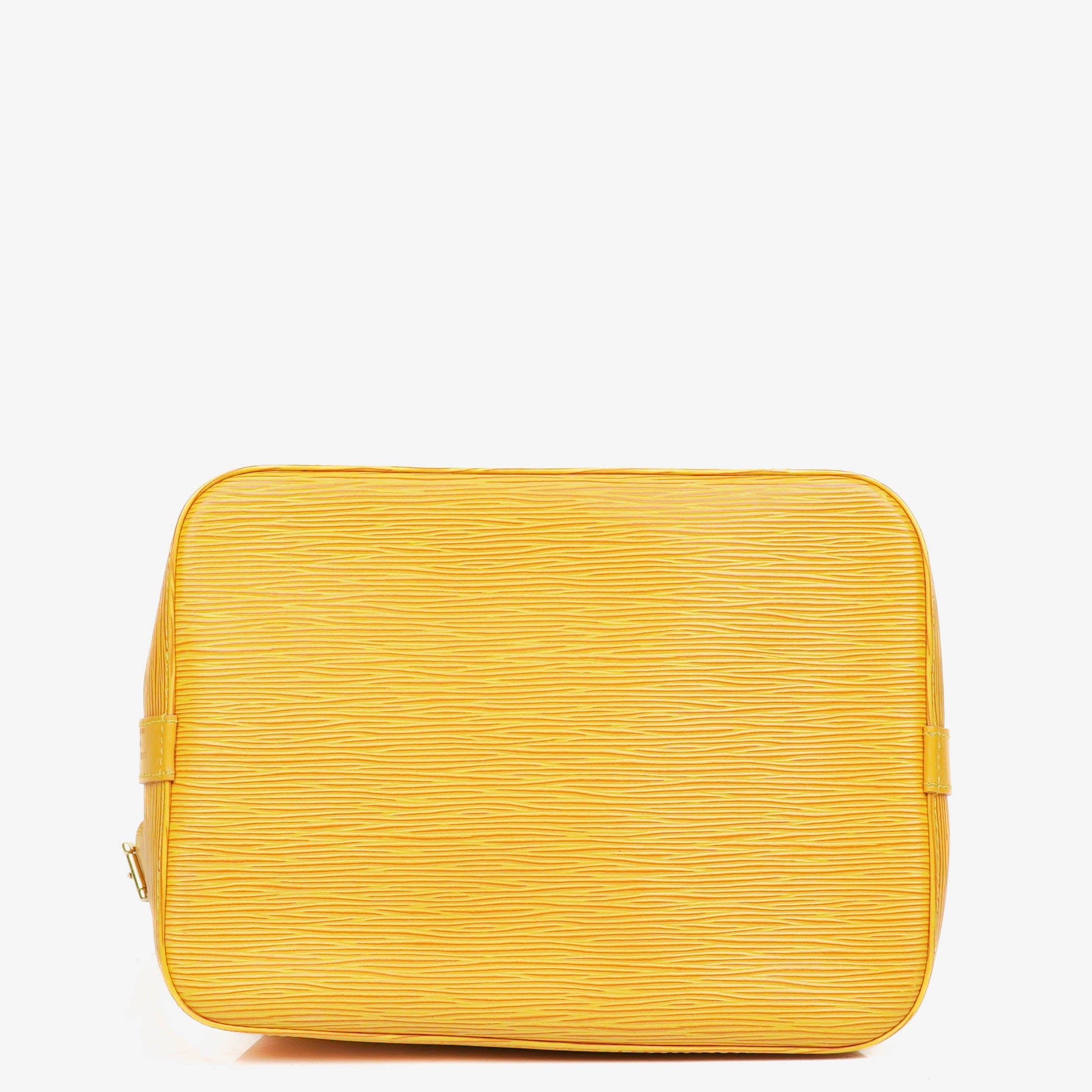 Louis Vuitton Petit Noe Schultertasche aus gelbem Epi Leder