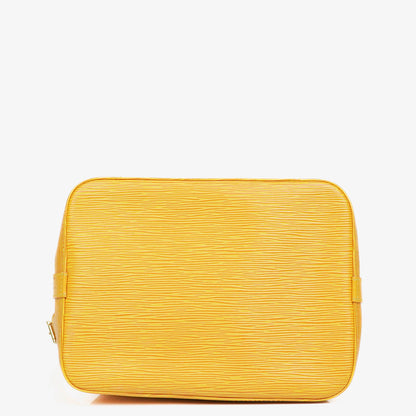 Louis Vuitton Petit Noe Schultertasche aus gelbem Epi Leder
