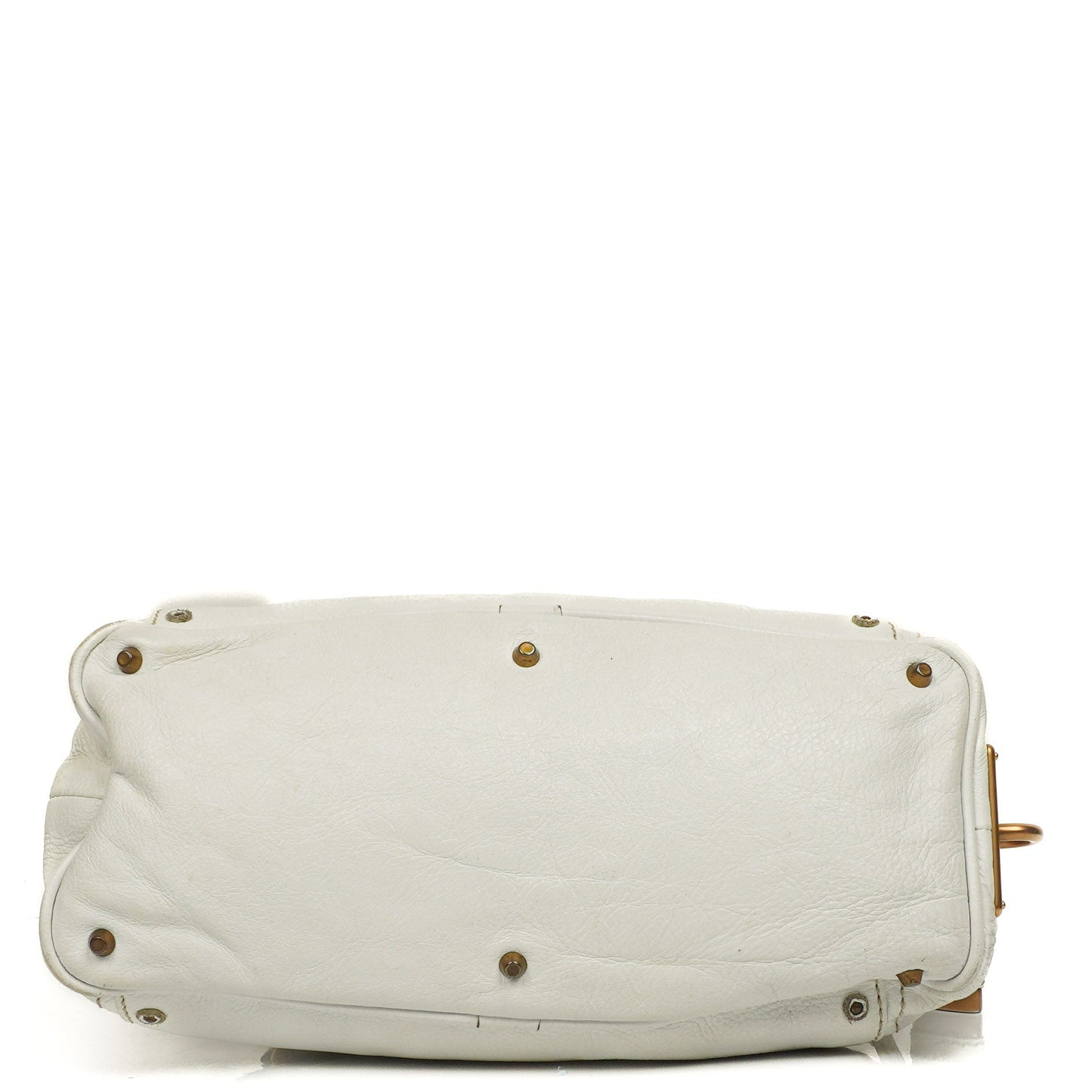 Chloe Paddington Satchel Bag in Weiß