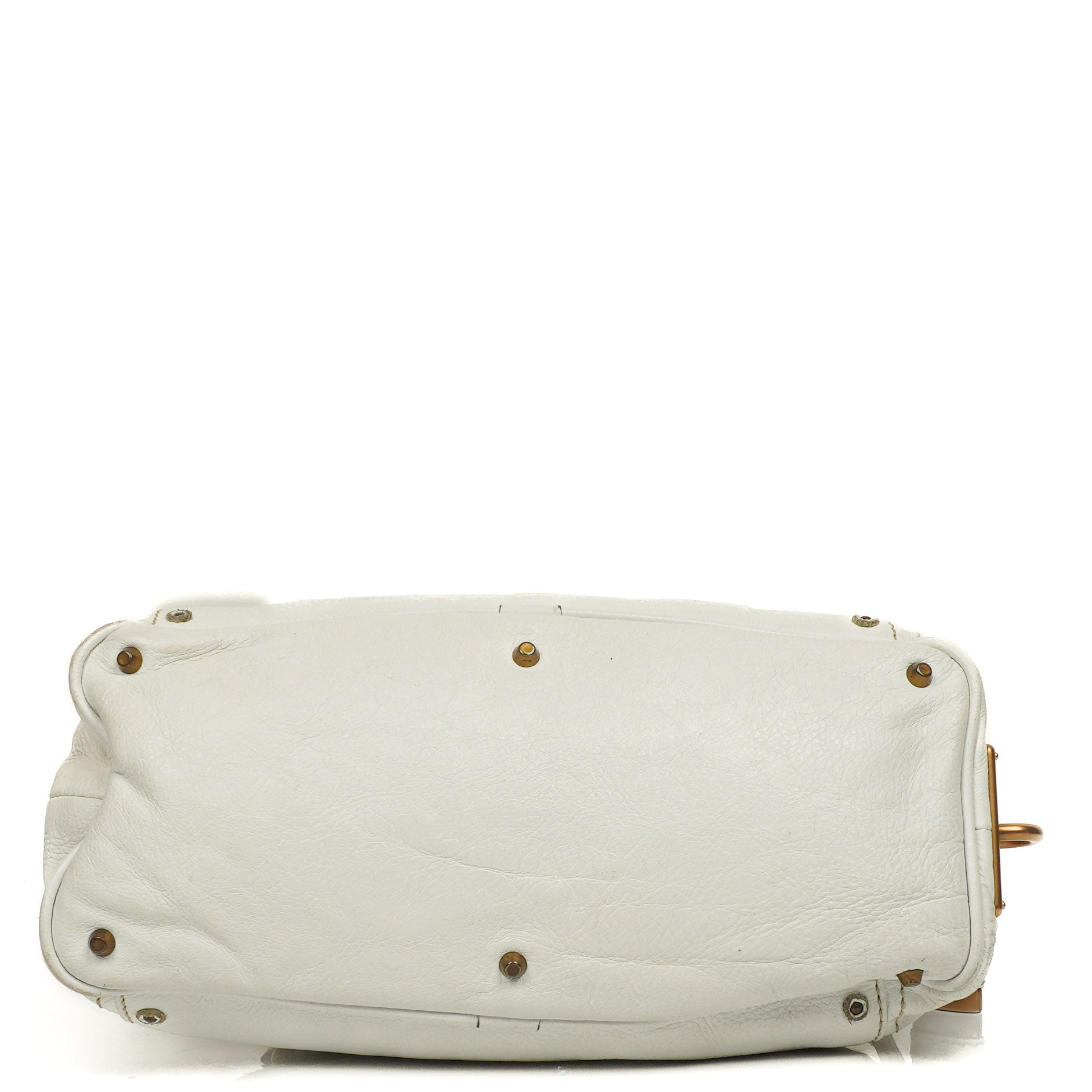 Chloe Paddington Satchel Bag in Weiß