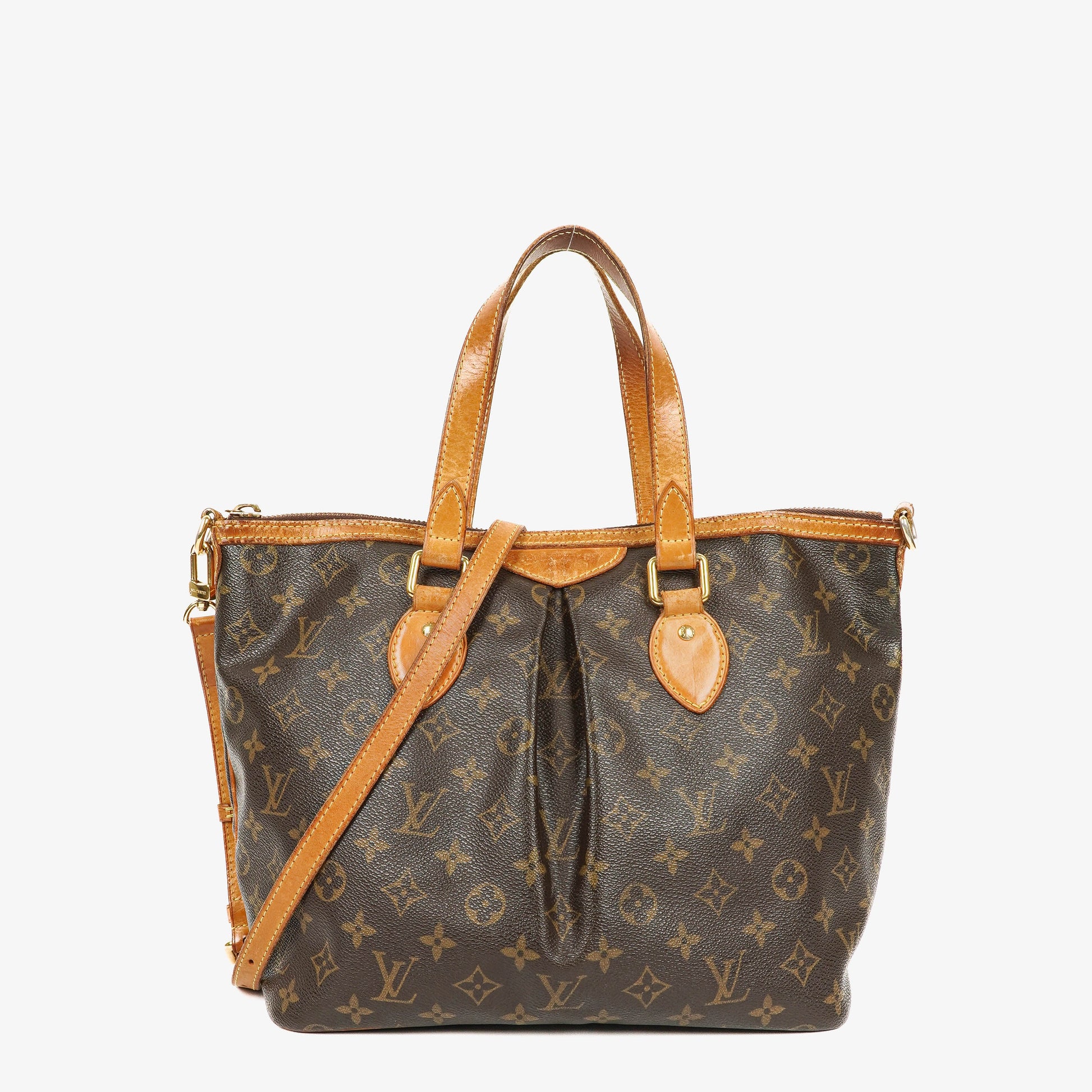 Louis Vuitton Palermo PM Schultertasche aus Monogram Canvas