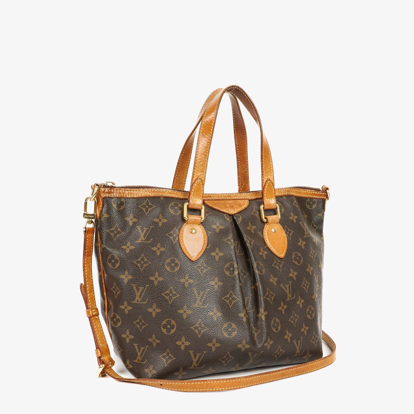 Louis Vuitton Palermo PM Schultertasche aus Monogram Canvas