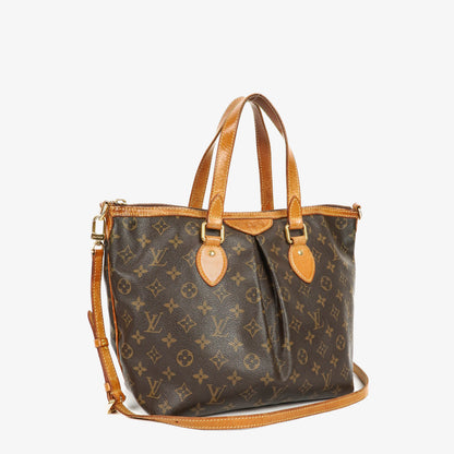 Louis Vuitton Palermo PM Schultertasche aus Monogram Canvas