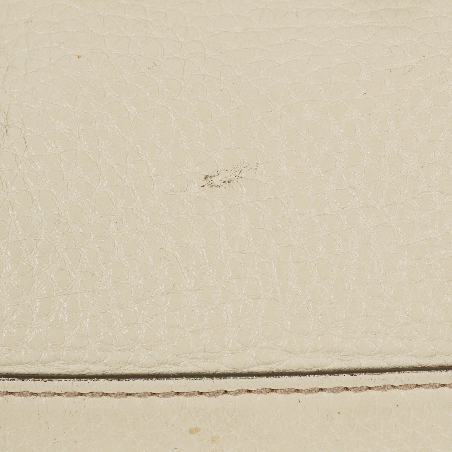 Gucci Soho Tote Bag aus neutralem Leder